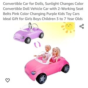 Doll Sports Car Toy